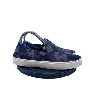 Rothy's Womens The Original Slip On Sneaker Grey Camo Camouflage Sneakers Size 8